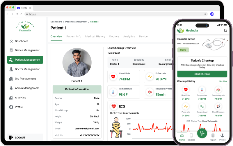 patient monitoring system using iot