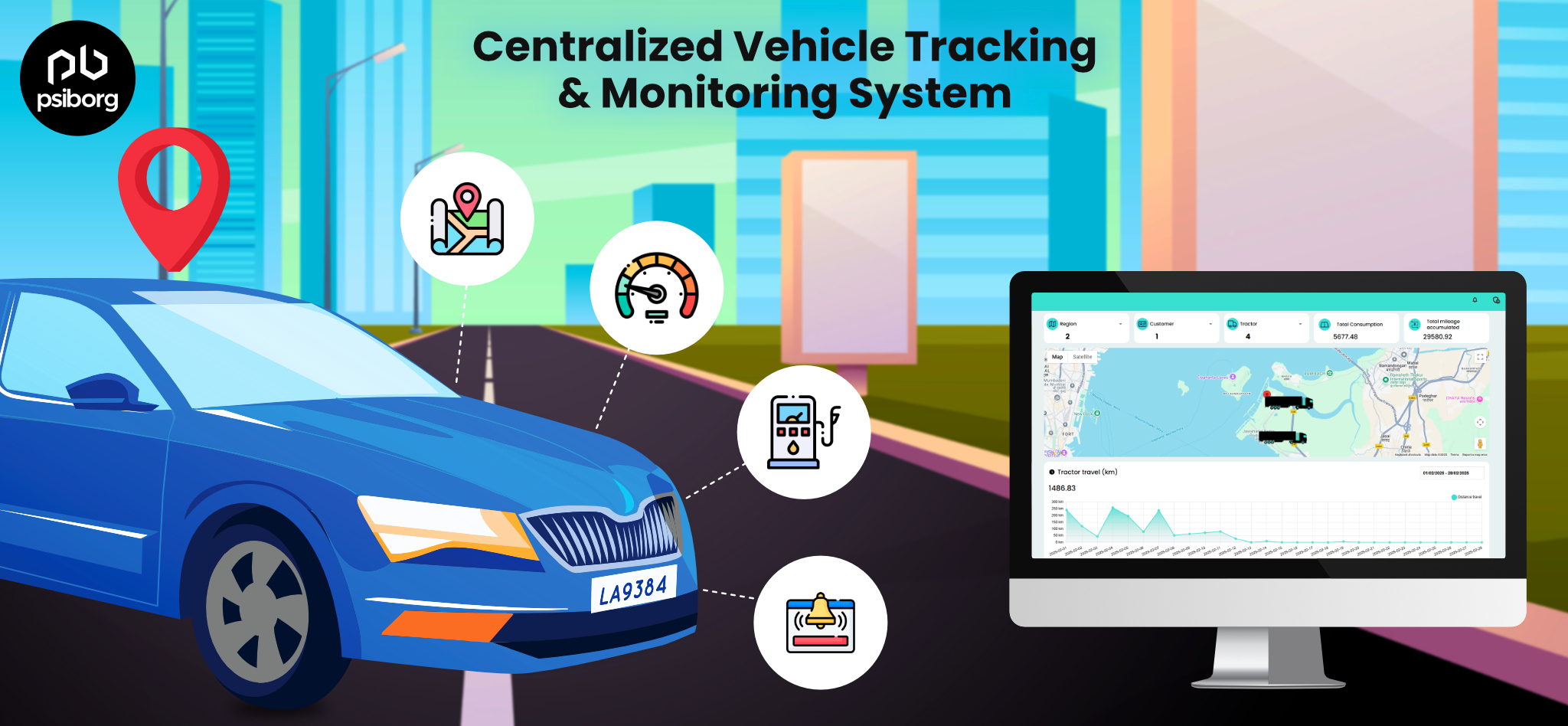 vehicle tracking and monitoring system