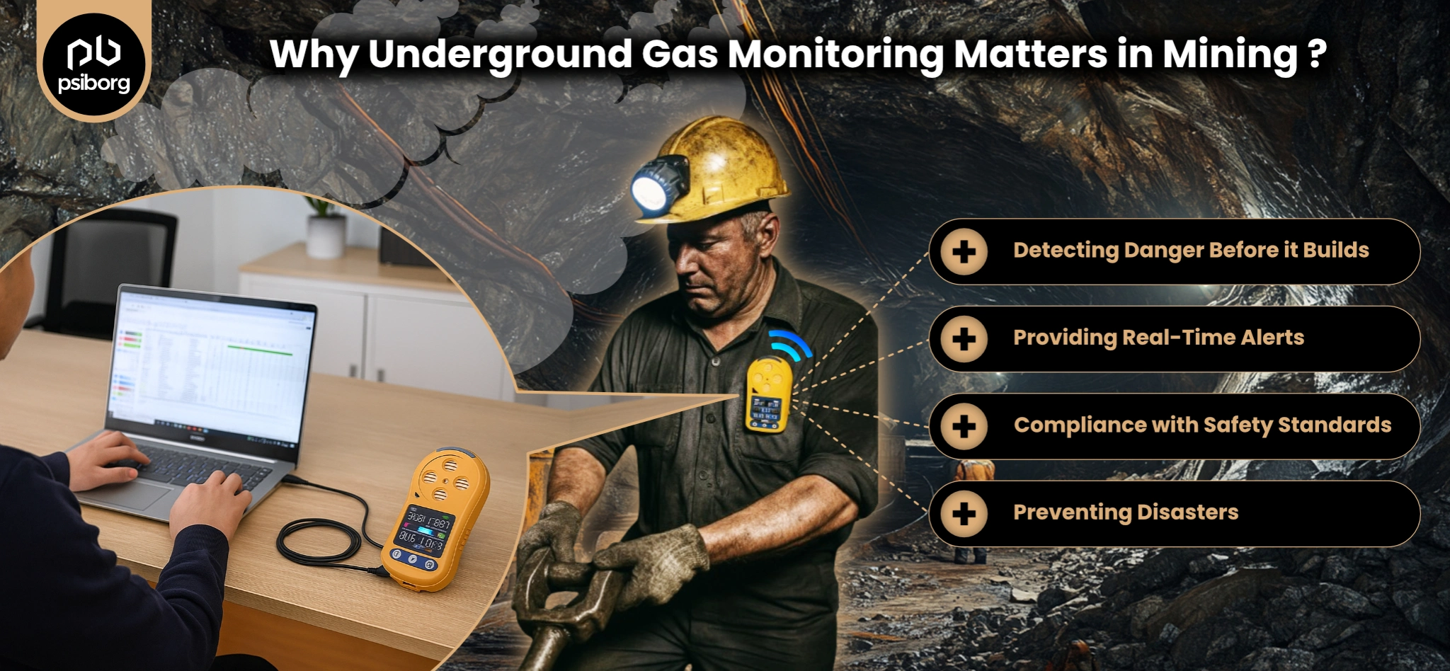 underground gas monitoring in mines