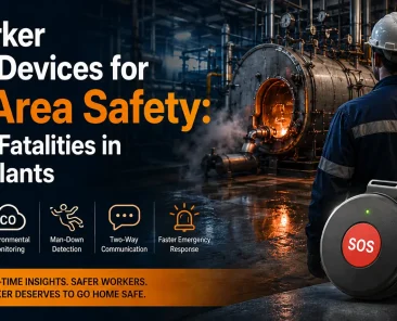 lone worker tracking devices for boiler area
