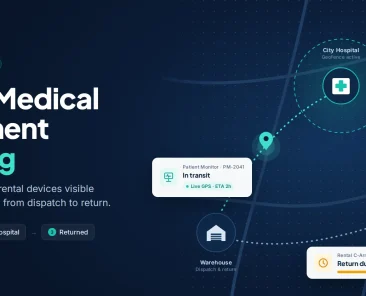 Rental Medical equipment Tracking